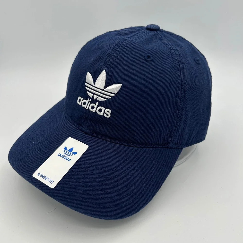 Adidas Originals Relaxed Strapback Women OSFA Dark Blue Athleisure Sporty